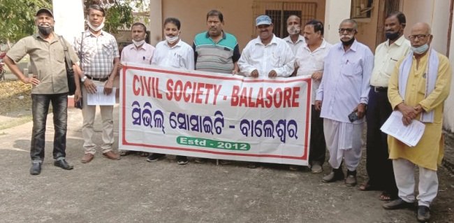 ନିମ୍ନମାନର କାର୍ଯ୍ୟକୁ ନେଇ ସିଭିଲ ସୋସାଇଟିର ଆନ୍ଦୋଳନ ଚେତାବନୀ