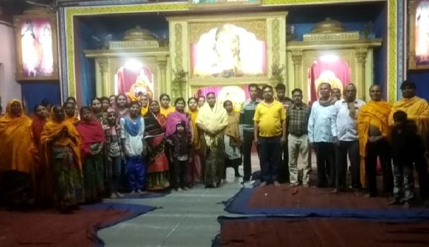 ନାଗଭଣ ଗ୍ରାମ ରାଧାକୃଷ୍ନ ମନ୍ଦିରରେ ଶ୍ରଦ୍ଧାଳୁଙ୍କ ଶ୍ରୀରାଧାପାଦ ଦର୍ଶନ