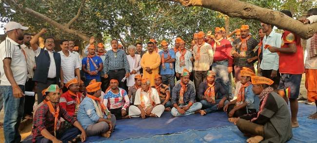 ଆମ୍ବୋରେ ବିଜେପିର କର୍ମୀ ସମ୍ମିଳନୀ ଓ ମିଶ୍ରଣପର୍ବ