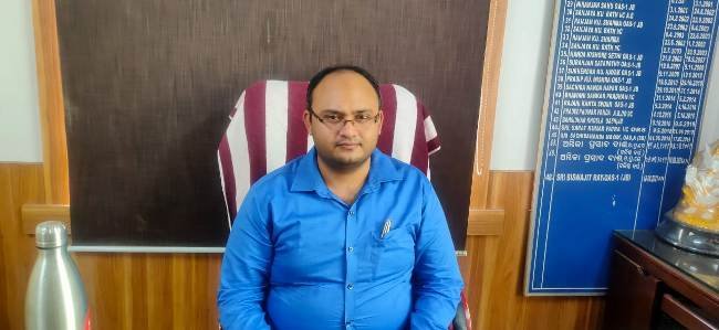 ବିଡିଓ ଭାବେ ଦାୟିତ୍ୱ ଗ୍ରହଣ କଲେ ସାରଦା ପ୍ରସନ୍ନ ପଣ୍ଡା 