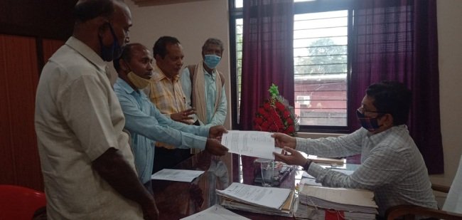 ରାଷ୍ଟ୍ରପତିଙ୍କ ଉଦେଶ୍ୟରେ ସ୍ମାରକପତ୍ର