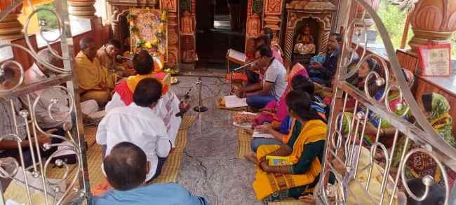 ମହାବୀର ମନ୍ଦିରରେ ମାସିକ ପରାୟଣ ଅନୁଷ୍ଠିତ