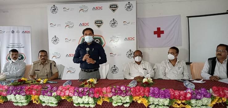 ସଡକ ସୁରକ୍ଷା ସକାଶେ ଗଞ୍ଜାମ ଜିଲ୍ଲାରେ “ରକ୍ଷକ” କାର୍ଯ୍ୟକ୍ରମର ଶୁଭାରମ୍ଭ