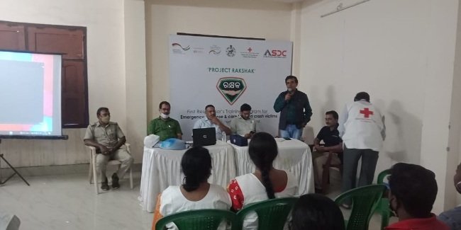 ପ୍ରାଥମିକ ଚିକିତ୍ସା ତାଲିମ ନେଲେ ସ୍ୱେଛାସେବୀ