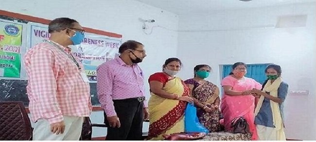 ତୁଳସୀ ମହିଳା ମହାବିଦ୍ୟାଳୟରେ ଦୁର୍ନୀତି ନିବାରଣ ସପ୍ତାହ ଉଦ୍‌ଯାପିତ