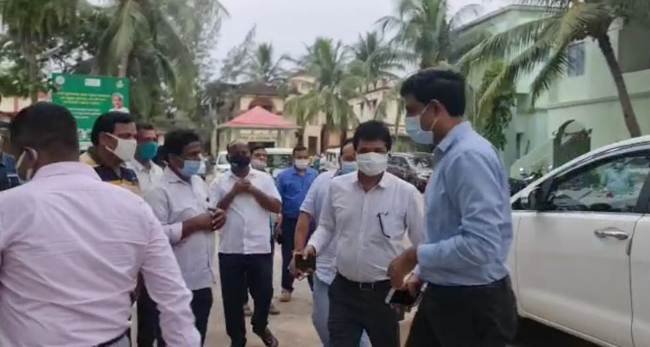 ମୁଖ୍ୟମନ୍ତ୍ରୀଙ୍କ ସ୍ବତନ୍ତ୍ର ସଚିବଙ୍କ ହିଞ୍ଜିଳି ଗସ୍ତ