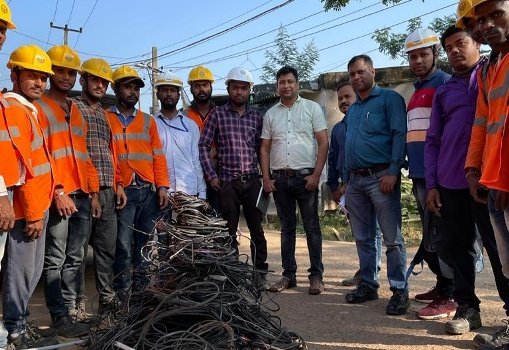 ବିଦ୍ୟୁତ ଚୋରଙ୍କ ଠାରୁ ଜୋରିମାନା ଆଦାୟ