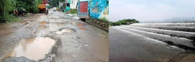 ଗଜପତିରେ ଲଘୁଚାପ ଜନିତ ବର୍ଷା ସାଧାରଣଙ୍କ ଅବସ୍ଥା ବେହାଲ