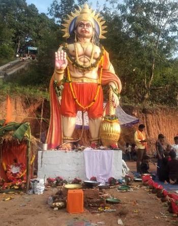 ବଜରଙ୍ଗି ଖଲାସି ସଂଘ ତରଫରୁ ବଜରଙ୍ଗୀ ମୃତ୍ତି ପ୍ରତିଷ୍ଠା