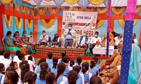 ହାତୀଓଟ ଉଚ୍ଚ ବିଦ୍ୟାଳୟରେ ଷ୍ଟେମ ପକ୍ଷରୁ ମେଳା