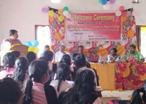 ନାଆମୀ ମହାବିଦ୍ୟାଳୟରେ ସ୍ୱାଗତ ସମ୍ବର୍ଦ୍ଧନା ଉତ୍ସବ