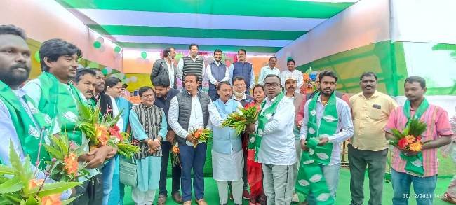 ୫୫ନମ୍ବର ଜୋନ ସ୍ତରୀୟ କର୍ମି ସମ୍ମିଳନୀ ଓ ମିଶ୍ରଣ ପର୍ବ