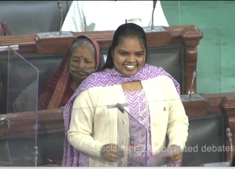 ସଂସଦ ରେ କେନ୍ଦ୍ରୀୟ ବିଦ୍ୟାଳୟ ପାଇଁ ଦାବୀ କଲେ ସାଂସଦ ଚନ୍ଦ୍ରାଣୀ ମୂର୍ମୁ