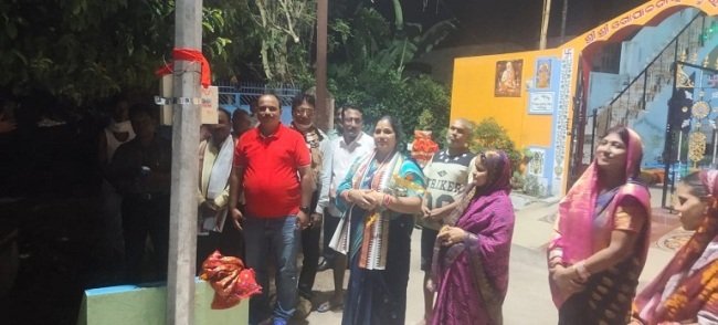 ଭରତପୁର ଗ୍ରାମରେ ଉଜ୍ଜ୍ୱଳ ଆଲୋକକିକରଣ ପ୍ରକଳ୍ପ ଉଦଘାଟିତ