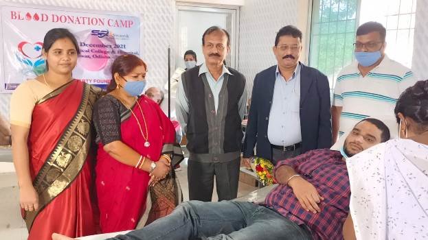 ‘ସ୍ୱସ୍ତିକ ପୋଭର୍ଟି ଫାଉଣ୍ଡେସନ' ପକ୍ଷରୁ ରକ୍ତଦାନ ଶିବିର