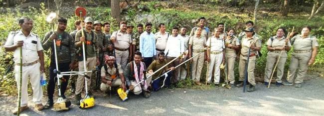 ପୁଣି ୨୦କୋଟି ଟଙ୍କାର ଗଞ୍ଜେଇ ଚାଷକୁ ପୋଡି ନଷ୍ଟ କରାଗଲା