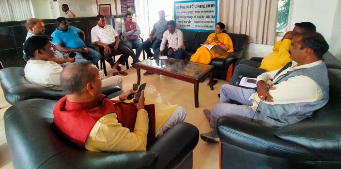 ଦୁଇଦିନିଆ ପ୍ରଶିକ୍ଷଣ ଶିବିର ନିମନ୍ତେ ବିଜେପିର ଜିଲ୍ଲା ସ୍ତରୀୟ ପ୍ରସ୍ତୁତି ବୈଠକ