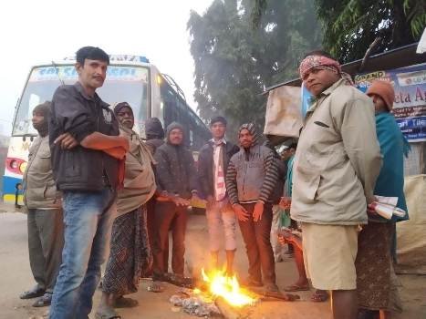 ଶୀତର ପ୍ରକୋପ ବୃଦ୍ଧି ପାଇବାରେ ଲାଗିଛି