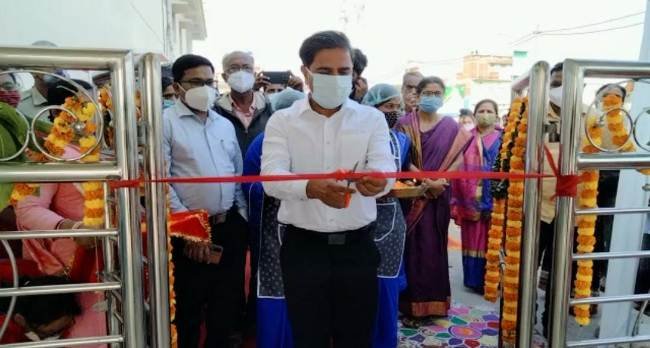 ଦିଗପହଣ୍ଡିରେ ମିଶନ ଶକ୍ତି କାଫେ ଗୃହ ଉଦଘାଟନ କଲେ ଜିଲ୍ଲାପାଳ