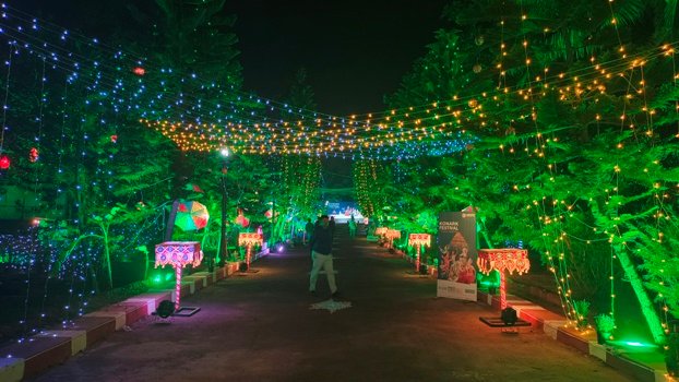 କୋଣାର୍କ ଉତ୍ସବ ପ୍ରସ୍ତୁତି ଶେଷ ଅପେକ୍ଷାରେ ମୁକ୍ତାକାଶ ରଂଗମଂଚ