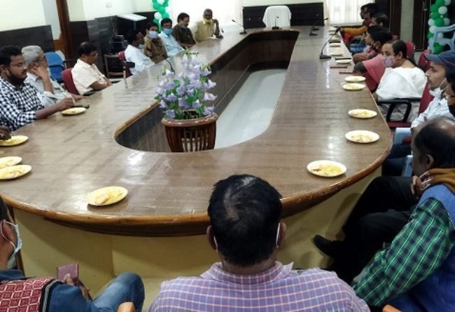 ଜିଲ୍ଲା ରାଜସ୍ୱ ଅମଲା ସଂଘ ପକ୍ଷରୁ ସମ୍ବର୍ଦ୍ଧନା ସଭା