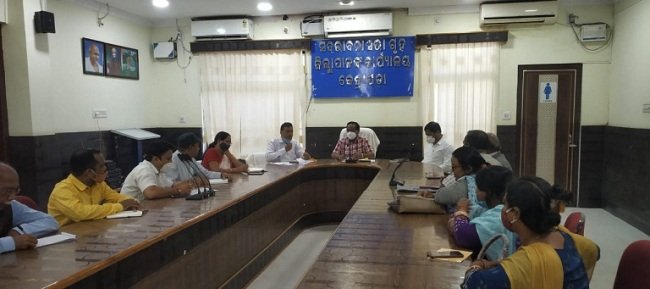 କେନ୍ଦ୍ରାପଡା ଜିଲ୍ଲାରେ ଶିଶୁ ଅଧିକାର ସୁରକ୍ଷା ରଥ ବୁଲିବା ପାଇଁ