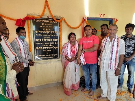 ପଳସିଂହା ପଞ୍ଚାୟତରେ ପଞ୍ଚାୟତ ଭବନ ଉଦଘାଟିତ