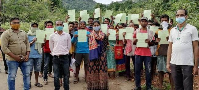 ଗଜପତିର ଗଙ୍ଗାବାଡରେ ଜଙ୍ଗଲ ଜମି ପଟ୍ଟା ବଣ୍ଟନ