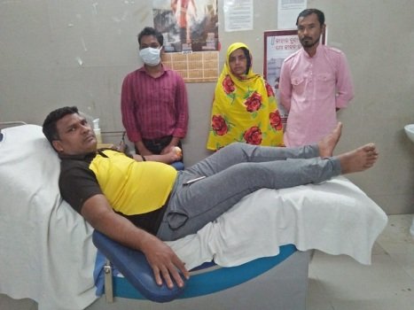 ରକ୍ତଦାନ କରି ଜୀବନ ବଞ୍ଚାଇଲେ ଯୁବନେତା