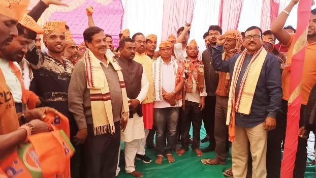 ସମଣାରେ ବିଜେପିର କର୍ମୀ ସମ୍ମିଳନୀ ଓ ମିଶ୍ରଣପର୍ବ