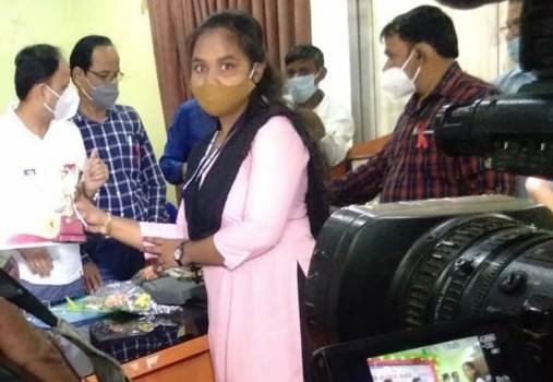 ପୋଲସରା କଲେଜ ପାଇଁ ଗୌରବ ଆଣିଲେ ମଧୁସ୍ମିତା