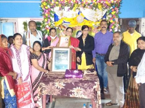 ଶିକ୍ଷୟିତ୍ରୀଙ୍କୁ ଅବସରକାଳୀନ ସମ୍ବର୍ଦ୍ଧନା