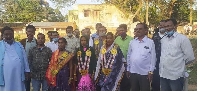 ୩ ସମିତିସଭ୍ୟା ଅପ୍ରତିଦ୍ୱନ୍ଦୀ ପ୍ରାର୍ଥିନୀ ଭାବେ ମନୋନୀତ