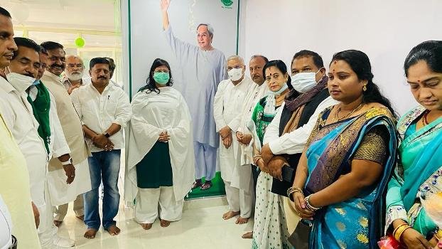 ବିଜେଡ଼ି କାର୍ଯ୍ୟାଳୟ ଉଦ୍ ଘାଟନ