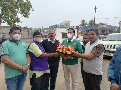 ବିଜୁ ଜନତା ଦଳ ର ନବନିଯୁକ୍ତ ରାଜ୍ୟ ସମ୍ପାଦକ ଦିଲ୍ଲୀପ ସାହୁ ଙ୍କୁ ସମ୍ବର୍ଦ୍ଧନା