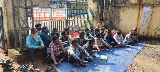 ଏଫସିଆଇ ଶ୍ରମିକ ସଂଗଠନର ଅନିର୍ଦ୍ଦିଷ୍ଟ କାଳ ଯାଏଁ କାମ ବନ୍ଦ ଡାକରା