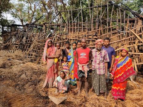 ଲକ୍ଷାଧିକ ଟଙ୍କାର ସମ୍ପତ୍ତି ଭଷ୍ମୀଭୁତ