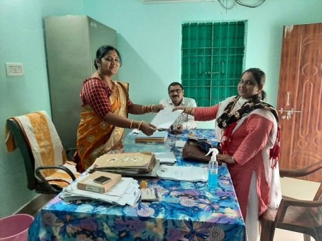 ଭରତପୁର ପଞ୍ଚାୟତରେ ନୂତନ ଜି.ଆର.ଏସ.ଙ୍କ ଯୋଗଦାନ