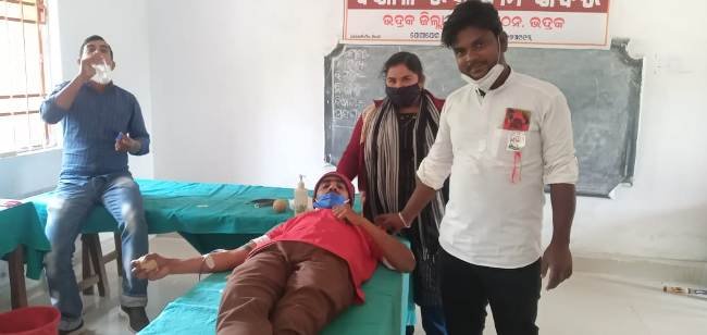 ବନ୍ତରେ ରକ୍ତଦାନ ଶିବିର ଅନୁଷ୍ଠିତ