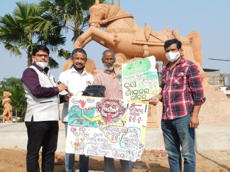 ପରିବେଶ ଯୋଦ୍ଧା ‘ଗଛସାର୍‌’ଙ୍କୁ ବ୍ଲୁଟୁଥ୍ ସ୍ପିକର ପ୍ରଦାନ