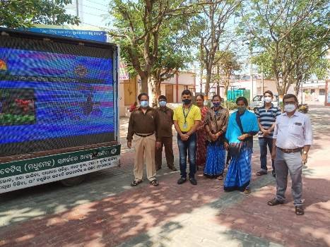 ଉଦଘାଟିତ ହେଲା : ଅଣସଂକ୍ରମଣ ସଚେତନତା ରଥ