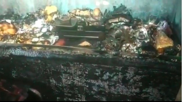 ସର୍ଟ ସର୍କିଟ ଯୋଗୁଁ ଜଳିଗଲା ଦୋକାନ