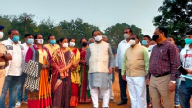 ସିର୍କୀ ଘାଈ ଠାରେ ବହୁ ପ୍ରତିକ୍ଷିତ ଇକୋ ପାର୍କର ଭିତ୍ତିପ୍ରସ୍ତର ସ୍ଥାପନ