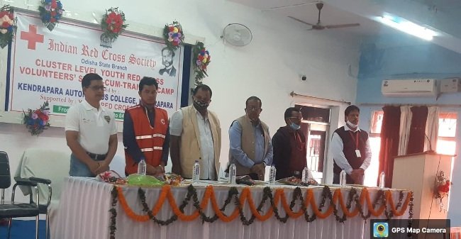 ଯୁବ ରେଡକ୍ରସ ପକ୍ଷରୁ କ୍ଲଷ୍ଟର ସ୍ତରୀୟ ଶିକ୍ଷା ଓ ପ୍ରଶିକ୍ଷଣ ଶିବିର