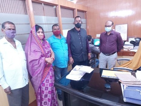 ଡିଏଲସିଙ୍କୁ ଭେଟିଲେ ଶ୍ରମିକ ନେତା ଅଶୋକ ତ୍ରିପାଠୀ