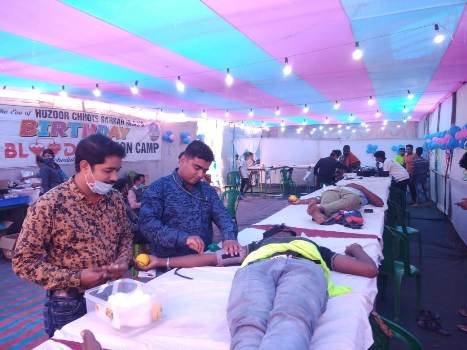 ସରକାର ବାବାଙ୍କ ଜନ୍ମଦିନରେ ମେଗା ରକ୍ତଦାନ ଶିବିର