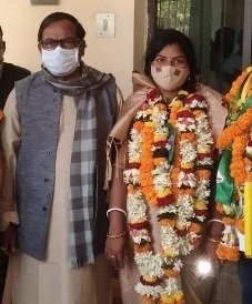 ଜିଲ୍ଲା ପରିଷଦ ସଭ୍ୟ ପଦରେ ନାମାଙ୍କନ ଦାଖଲ କଲେ ତରଡିପାଳ ସରପଞ୍ଚ