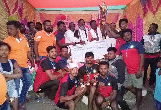 ଭଲିବଲ୍ ଟୁର୍ନାମେଣ୍ଟ ଉଦ୍‌ଯାପିତ