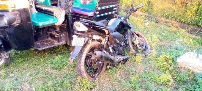 ଅଟୋ ଓ ବାଇକ୍ ଧକ୍କାରେ ଜଣେ ମୃତ