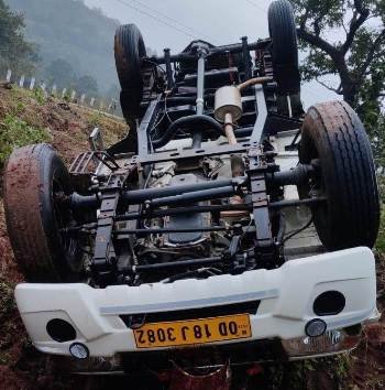 ମହିନ୍ଦ୍ରା ମେକ୍ସ ପିକ୍ଉପ୍ ଦୁର୍ଘଟଣା